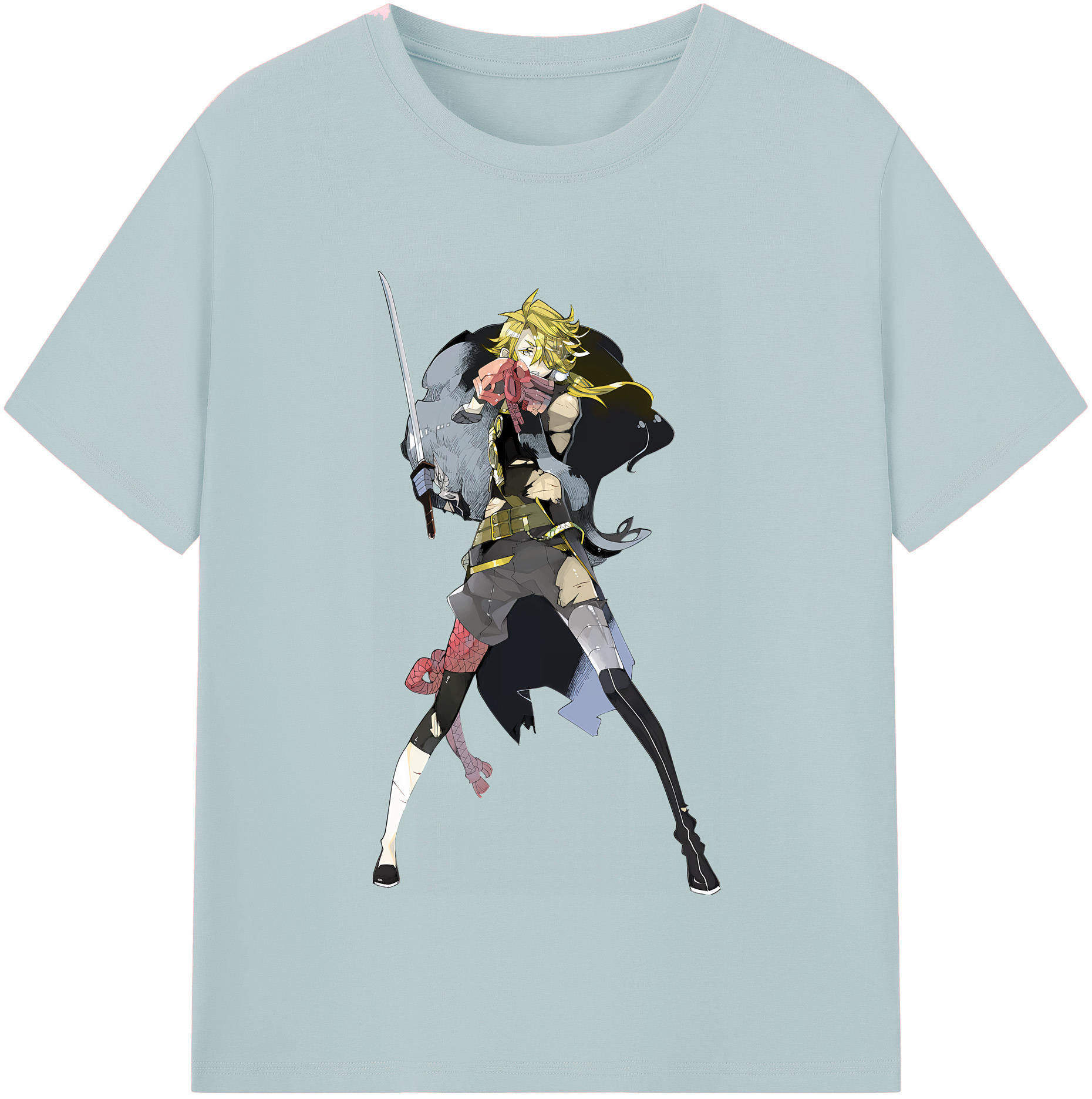 （画像用） 刀剣乱舞 Touken Ranbu 綿100％半袖Tシャツ（フロントプリント）